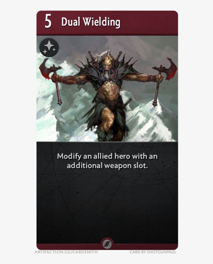 Artifact - Dual Axe Barbarian, transparent png download