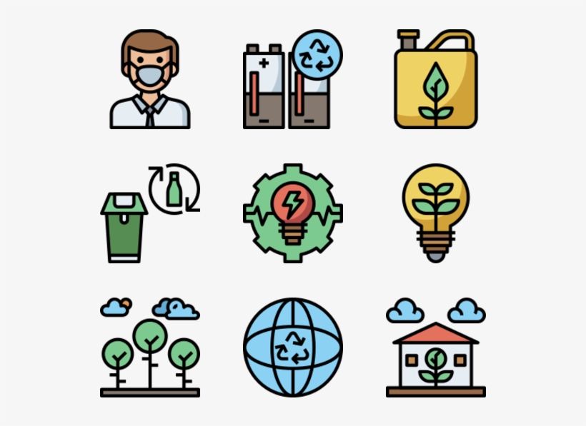 Recycling Energy - Road Map Icons, transparent png download