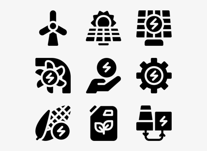 Sustainable Energy - Transaction Icons, transparent png download