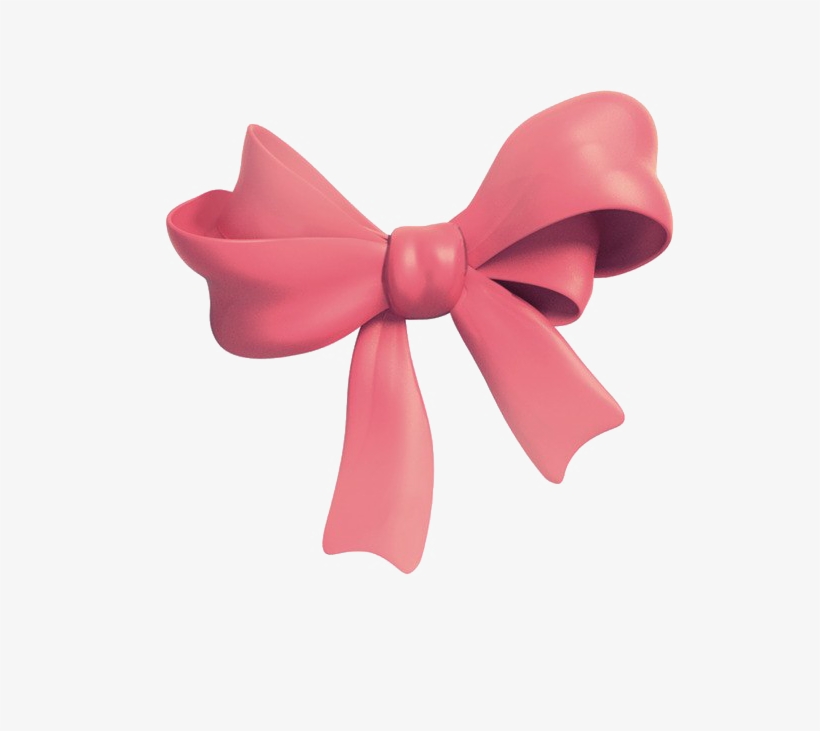 Pink Bow Png Clipart Background - Shoelace Knot, transparent png download