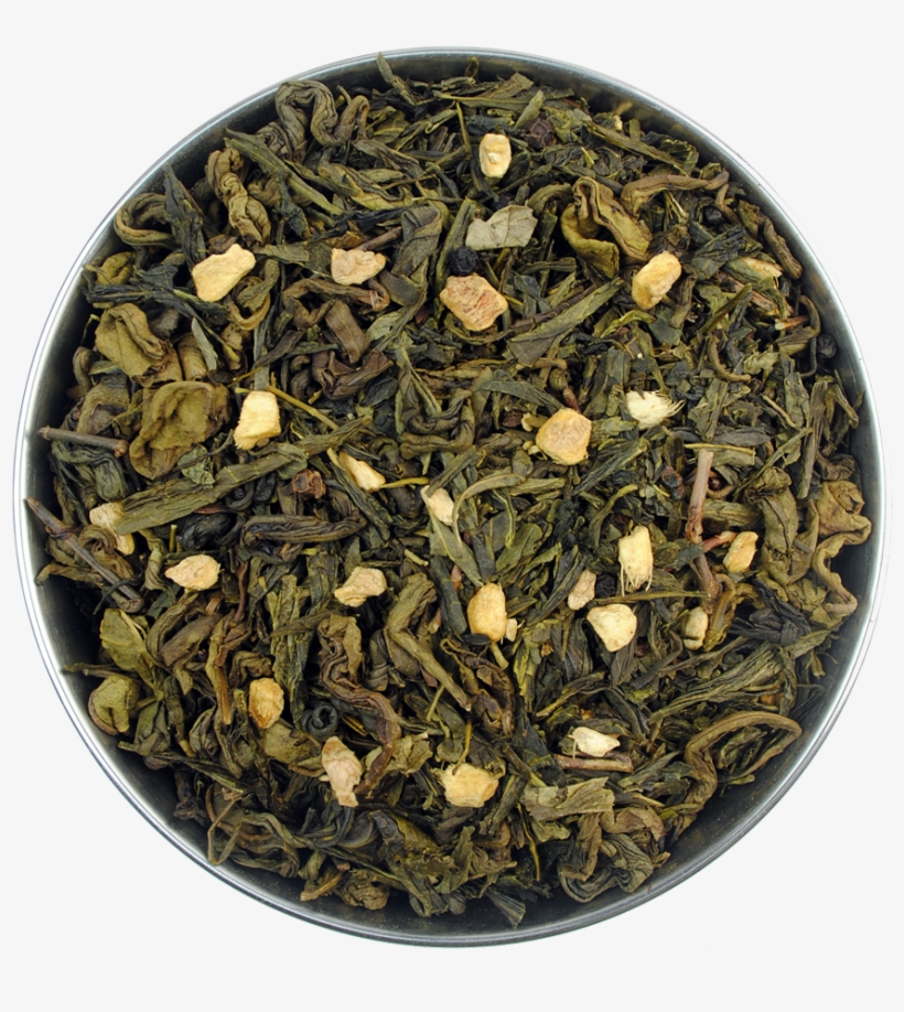 Sencha Ginger Consists Of Green Tea From China & Ceylon - Spice Mix, transparent png download