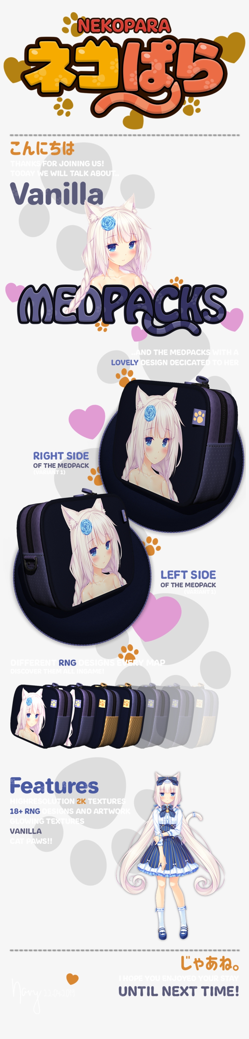 Rng Medpacks For Vanilla [r18][nekopara] - Nekopara, transparent png download
