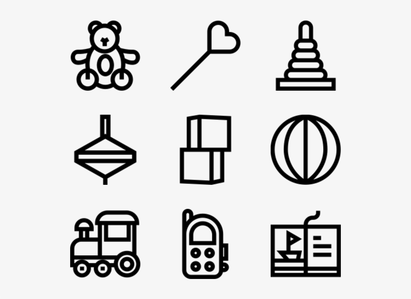 Baby And Toys, transparent png download