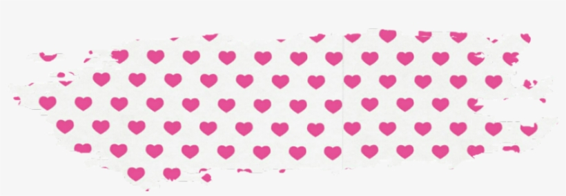 #strip #tape #kawaii #kpopedits #kpop #hearts #whiteandpink - Polka Dot, transparent png download