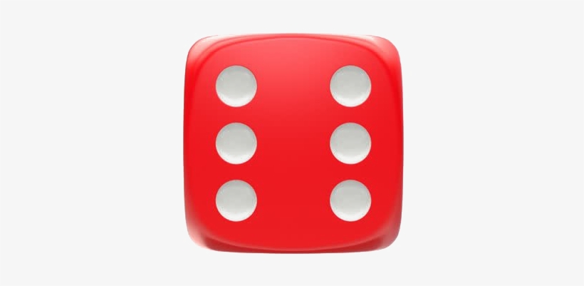 Red Dice Png Clipart Background - Carmine, transparent png download