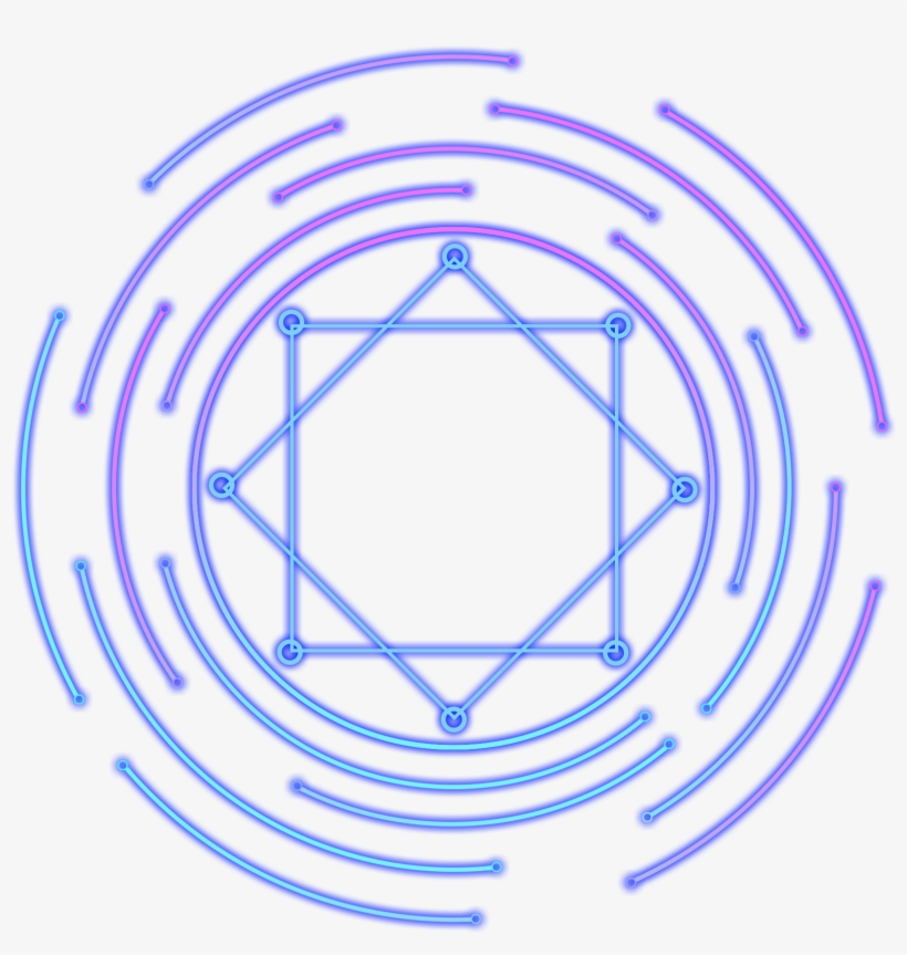 Technology Border Circle Gradient Futuristic Png And - Mumbai Diamond Merchant Association, transparent png download