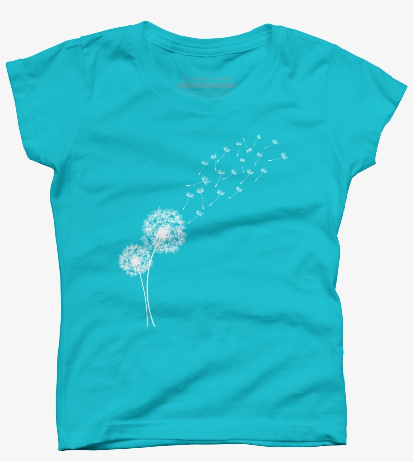 Dandelion Seeds Blowing In The - Sushi Hug Shirt Lucifer, transparent png download
