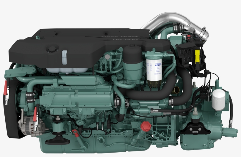 D8-550 - Volvo Penta D8 Marine, transparent png download