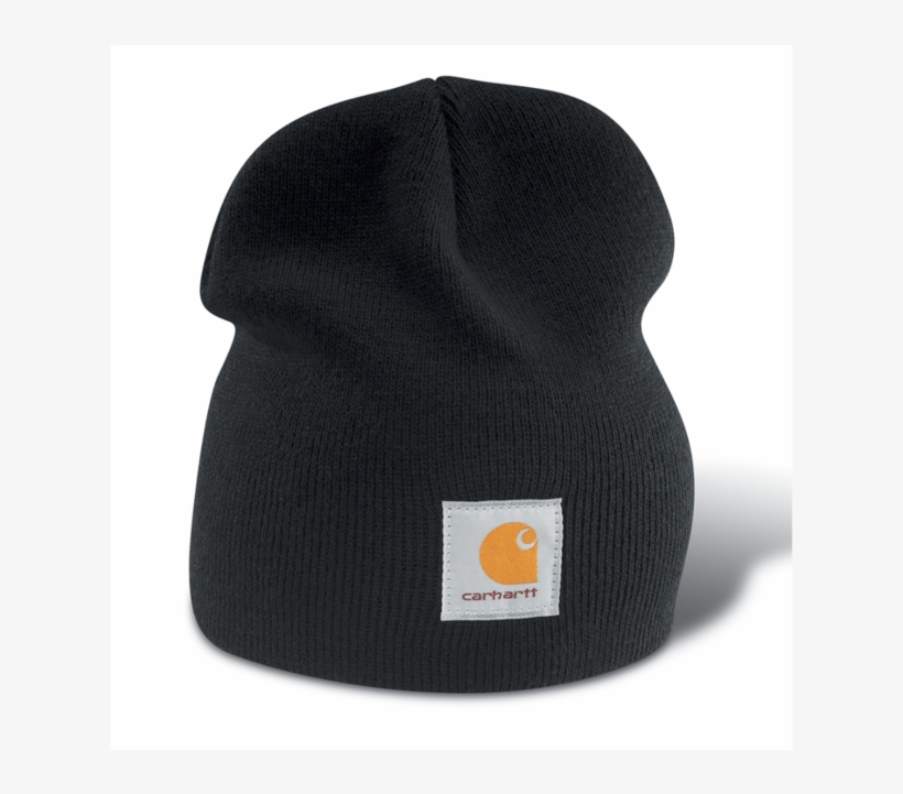 Rib Knit Beanie Acrylic Knit Hat - Carhartt Acrylic Knit Beanie, transparent png download