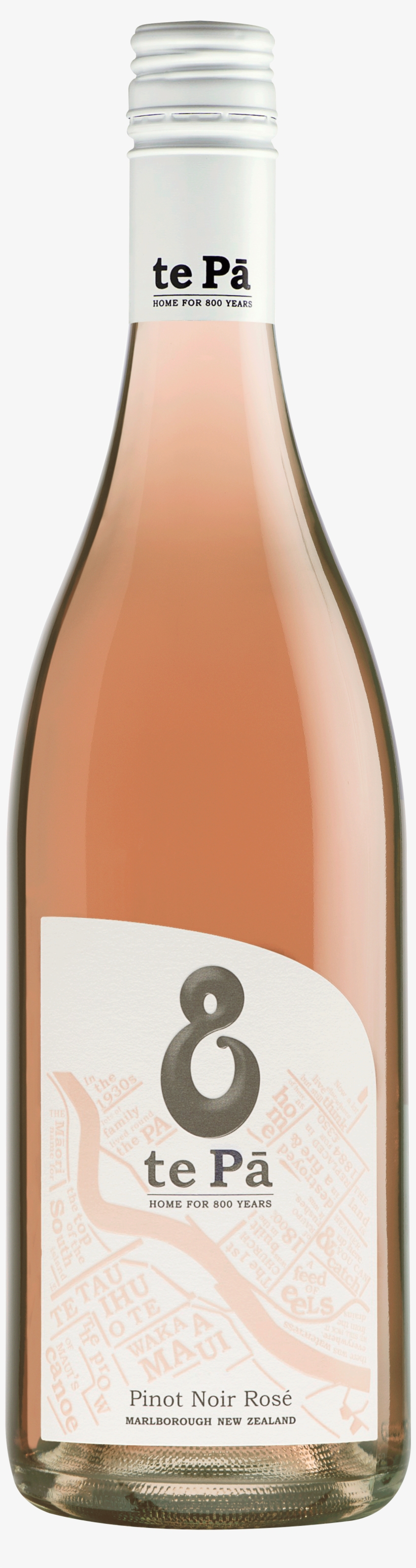 Te Pa Pinot Noir Rose - Glass Bottle, transparent png download