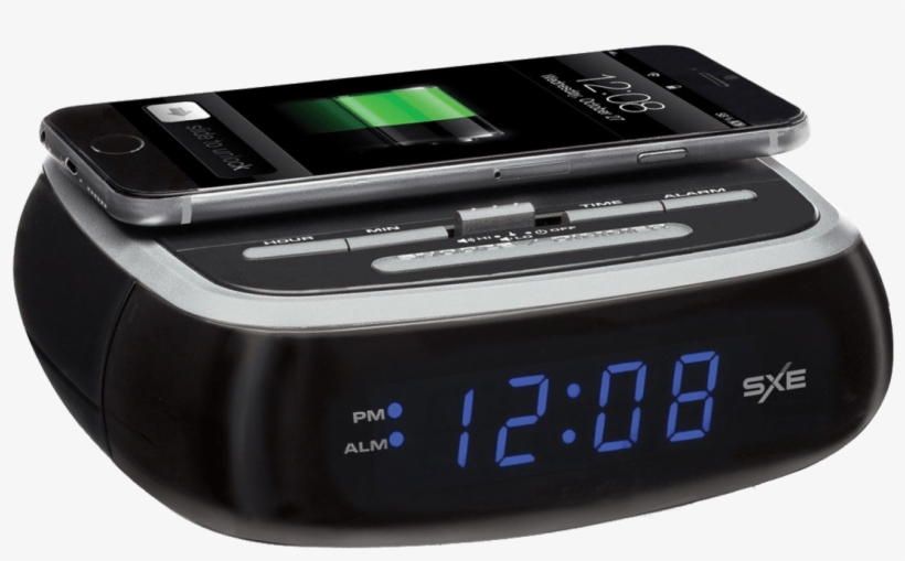 Sxe Wireless Charging Alarm Clock, transparent png download
