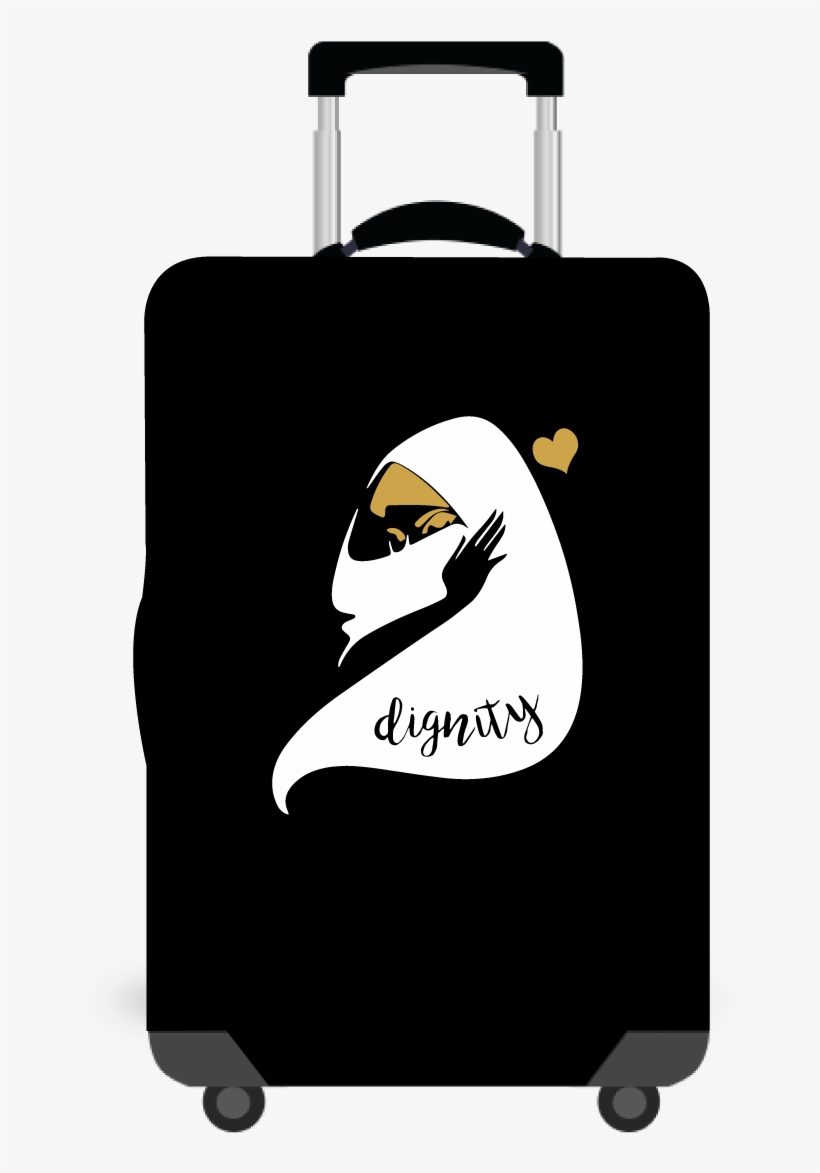 Hijab - Luggage Cover Designs, transparent png download