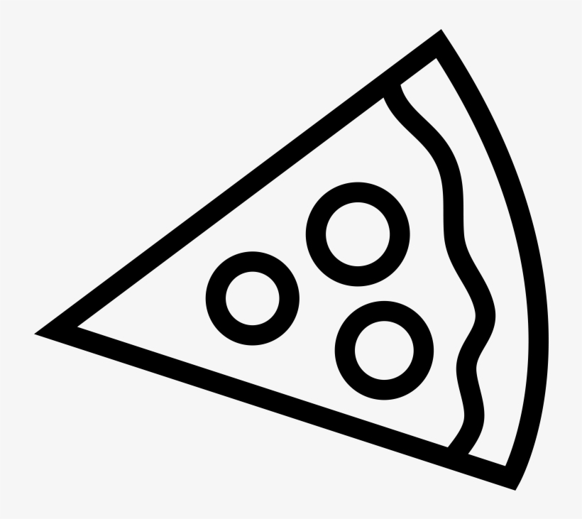 Pizza Line Icon, transparent png download