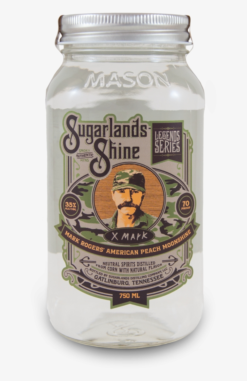 Sugarlands Shine Mark Rogers Peach Moonshine, transparent png download
