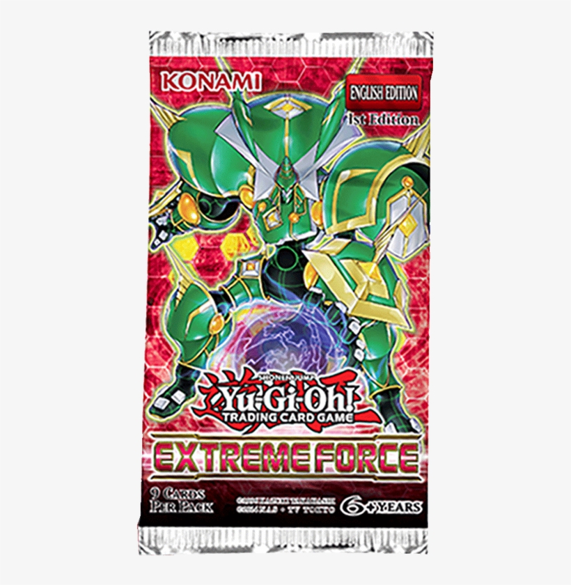 Yu Gi Oh Extreme Force Booster Pack - Booster Yu Gi Oh, transparent png download