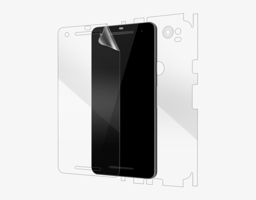 Google Pixel 2 Screen Protector - Smartphone, transparent png download
