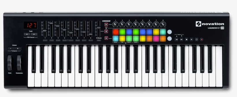 Novation Launchkey 49 Mk2, transparent png download
