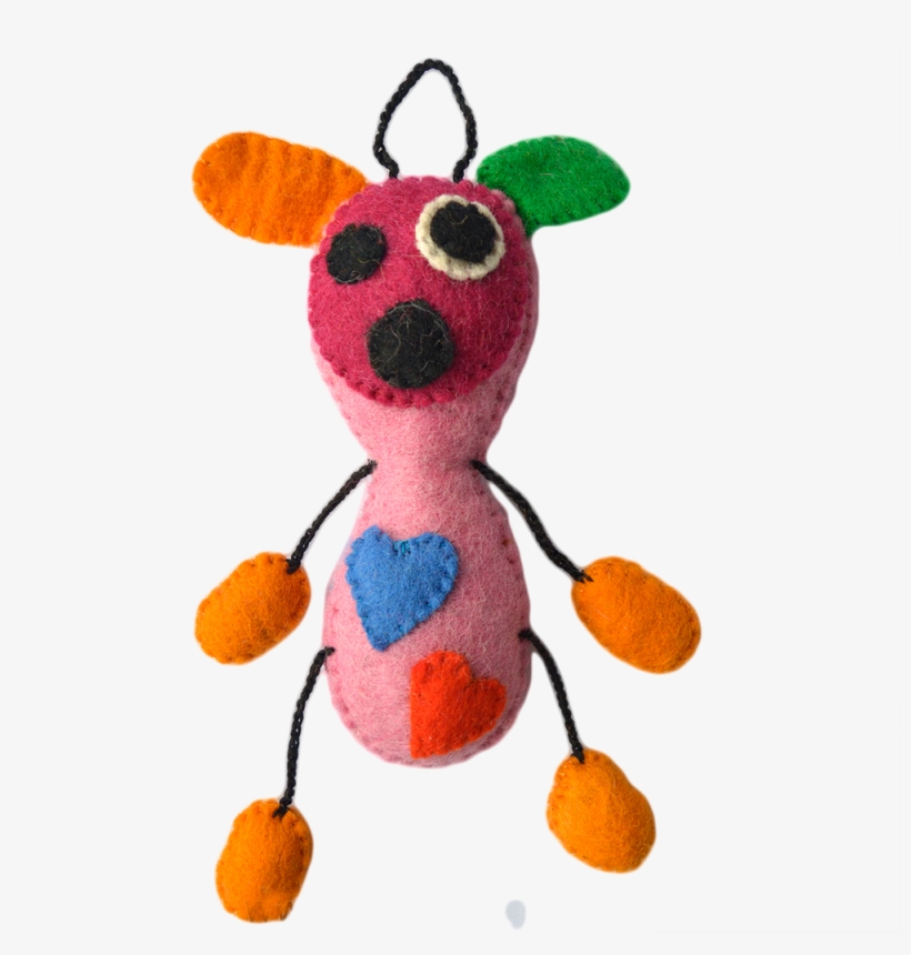 Woolen Felt Hanging Toy - Stuffed Toy, transparent png download