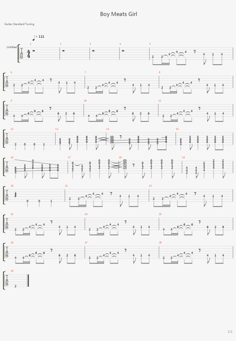 Super Meat Boy - Sheet Music, transparent png download