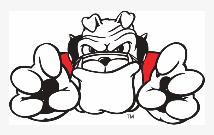 Georgia Bulldogs Iron On Stickers And Peel-off Decals - Let The Dog Eat, transparent png download