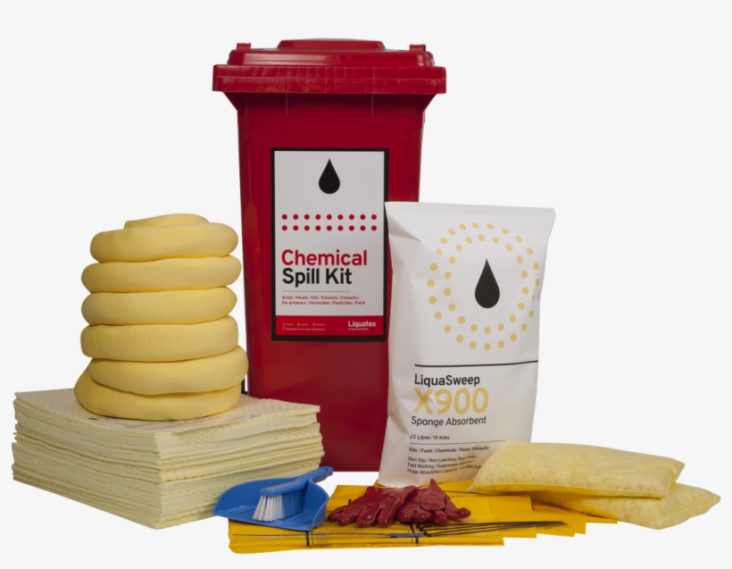 Spill Kit 120 Ltr Bin Chemical Std - Box, transparent png download