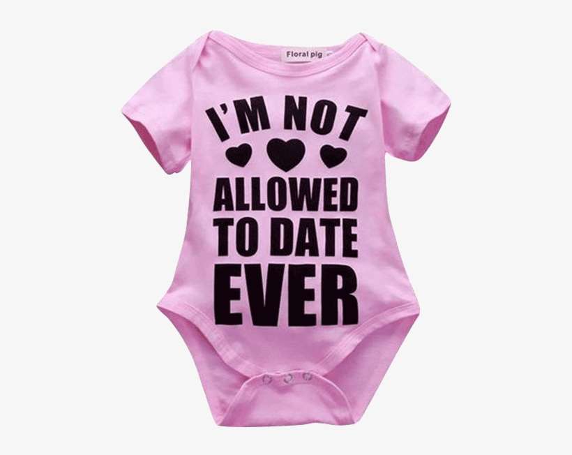 Petite Bello Bodysuit 0-3 Months Not Allowed Bodysuit - Bodysuit, transparent png download