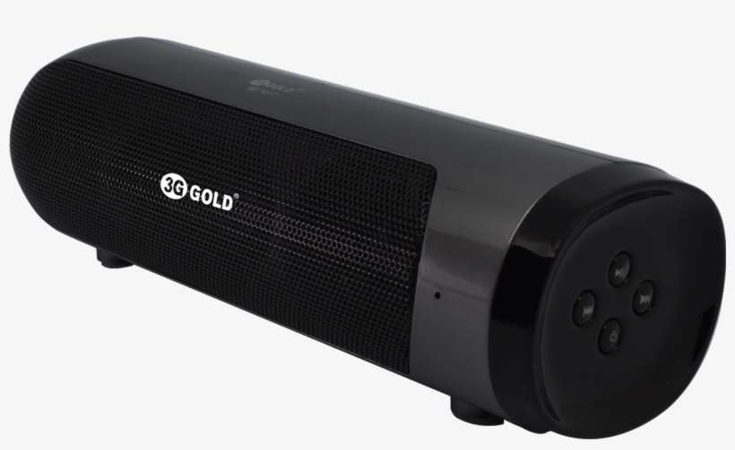 Bluetooth Speaker - 3g Gold Bluetooth Speaker, transparent png download