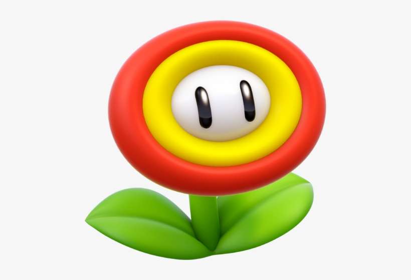 Image We Are Daisy - Mario Fire Flower 3d, transparent png download