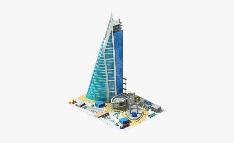 Bahrain Wtc L1 - Skyscraper, transparent png download