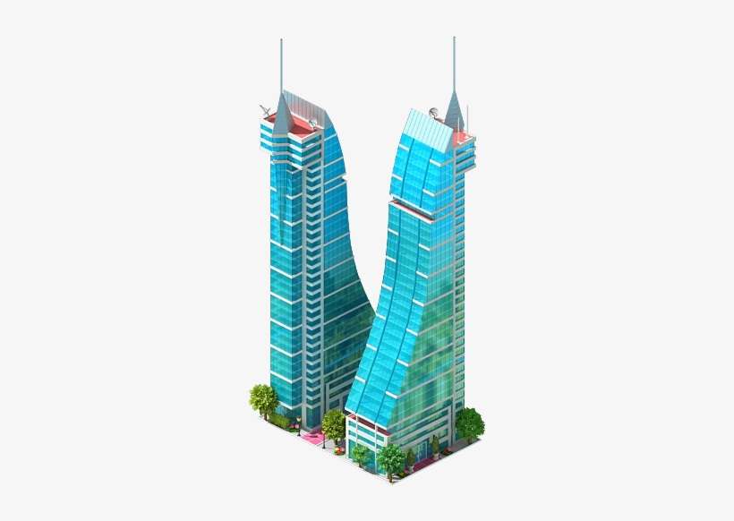 Bahrain World Trade Center - Bahrain World Trade Center Png, transparent png download