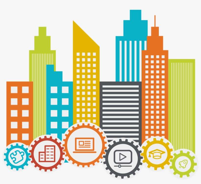 Learn Facilities Management Skills Online You Can Use - Edificios Vector De Avenger, transparent png download
