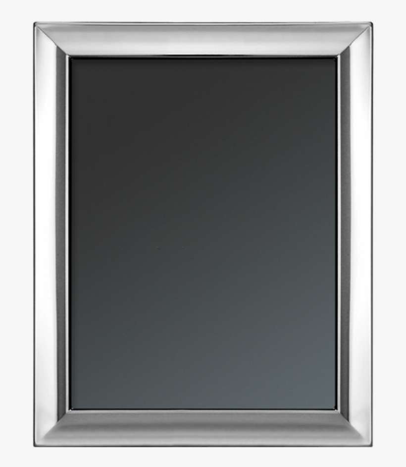 Silver Plate Photo/picture Frame, 13x18cm - Metal, transparent png download