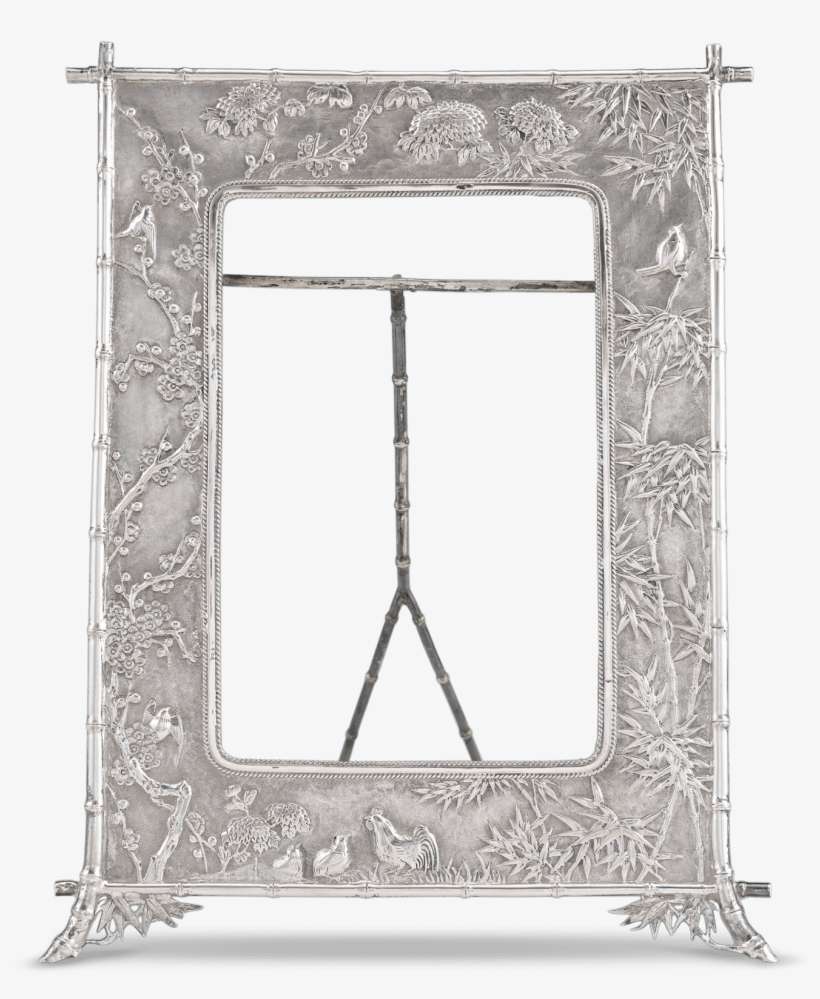 Chinese Silver Picture Frame, transparent png download