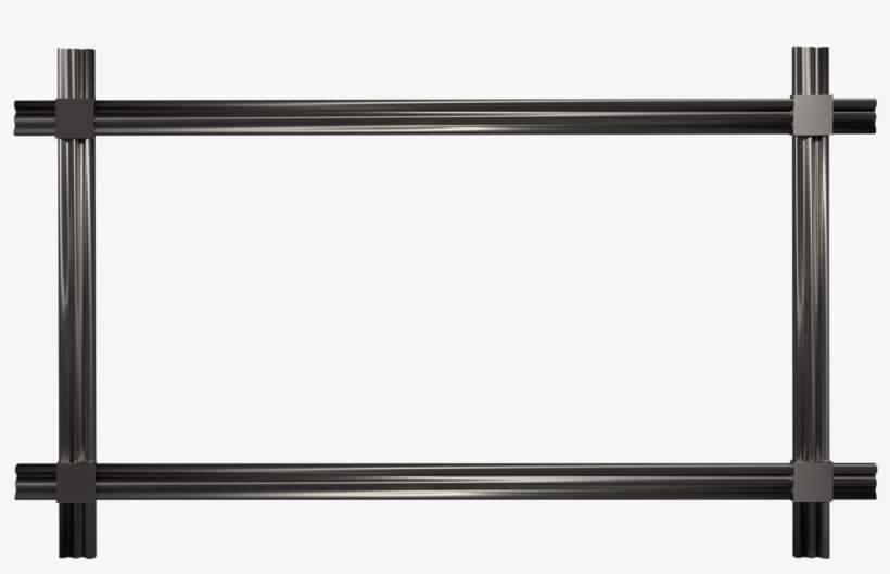 Frame,picture Frame,metal - Silver, transparent png download