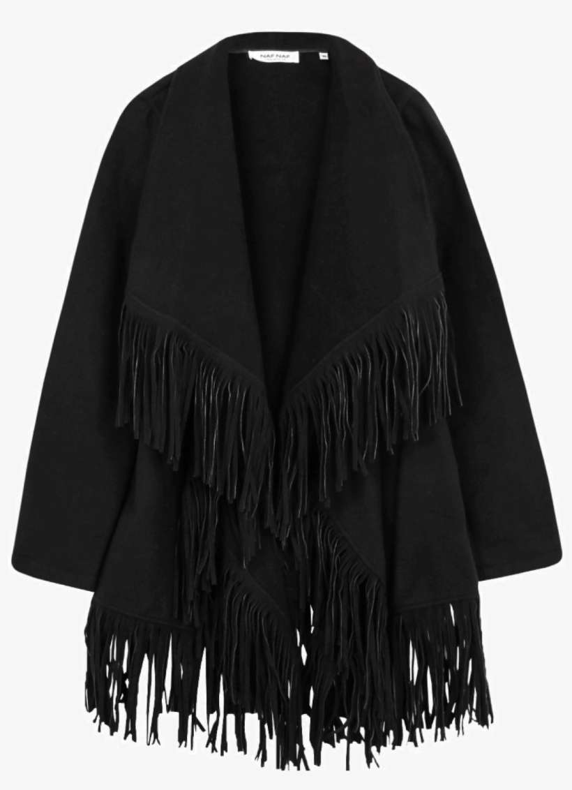 Kimono Flecos Negro - Kimono, transparent png download