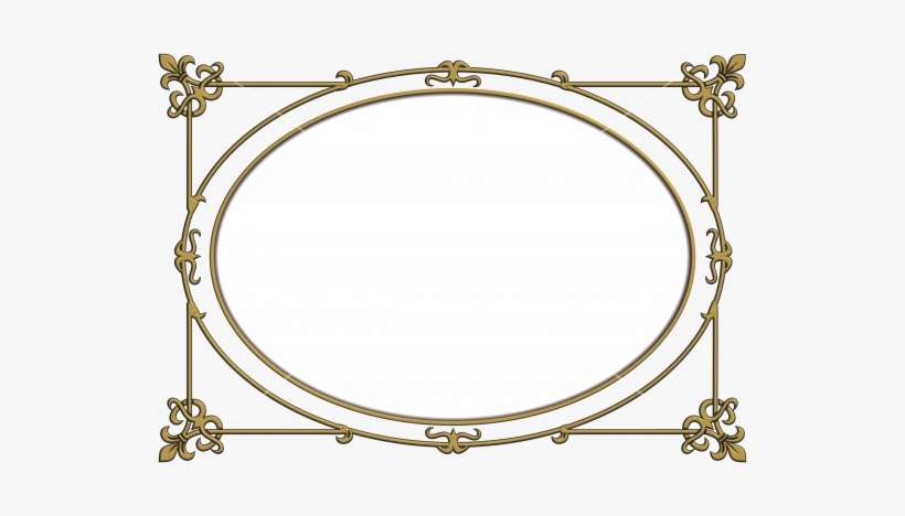 Elegant Silver Frame Png Download - Circle, transparent png download
