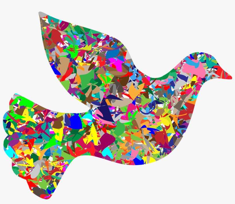 Nicanor Parra / Oda A Unas Palomas - Modern Art Dove, transparent png download