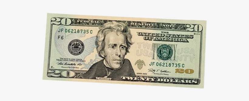 20 Dollar Bill Png - 20 Dollar Bill Transparent, transparent png download