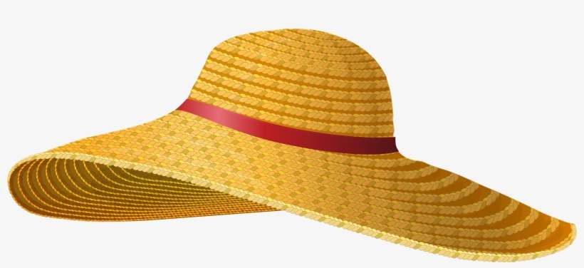Straw Hat Png Image Royalty Free Stock - Sun Hat Clipart, transparent png download