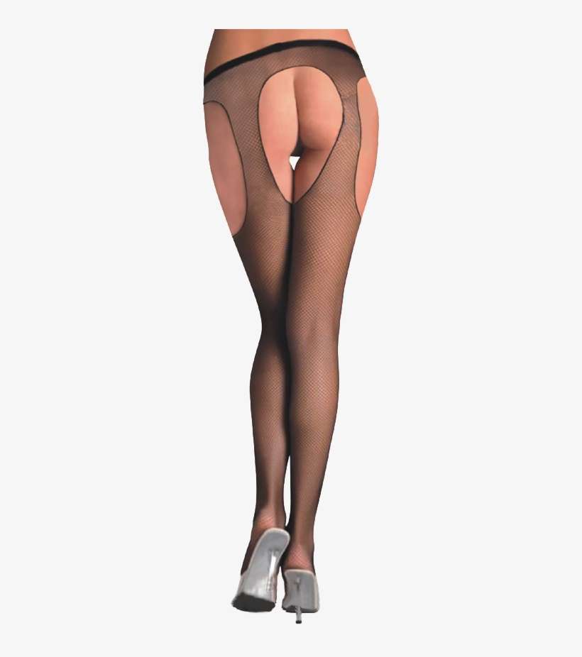 Sienna Fishnet Open Tights - Pantyhose, transparent png download