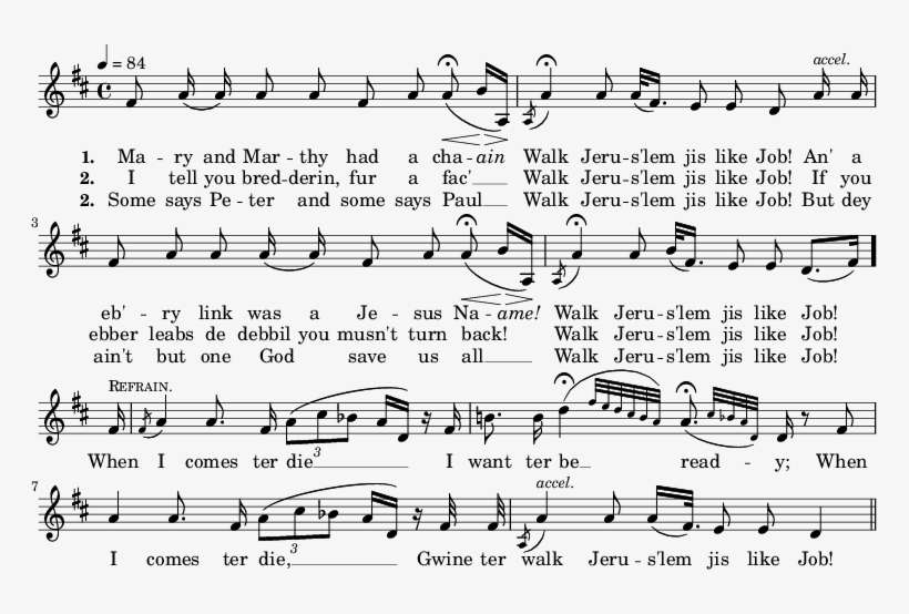 { \time 4/4 \tempo 4 = 84 \key D \major - Cotton Tenner Bracelet, transparent png download