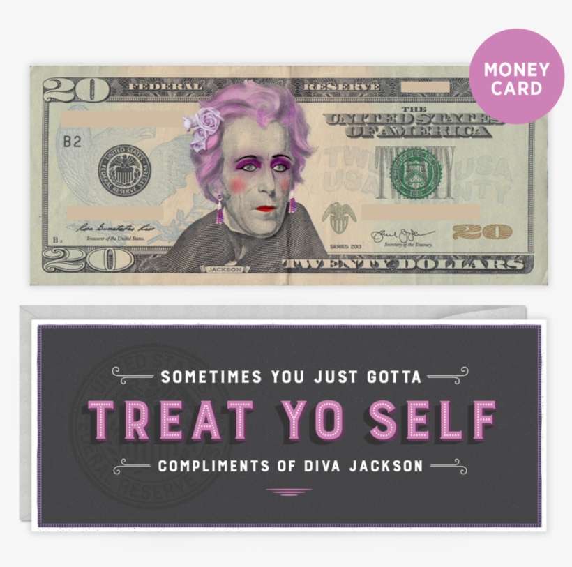 A Transparent Cover With Illustration Transforms A - 20 Dollar Bill, transparent png download