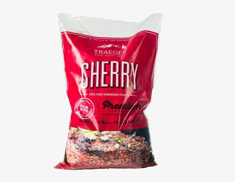 Traeger Hardwood Pellets - Traeger Grills Traeger Cherry Pellets 20lb, transparent png download