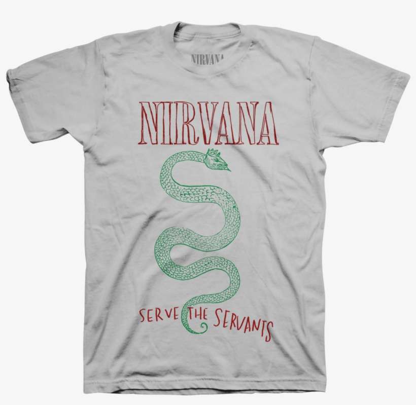 Serve The Servants Tee - Nirvana Serve The Servants T Shirt, transparent png download