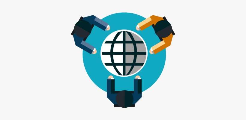 Work Collaboratively - Illustration, transparent png download