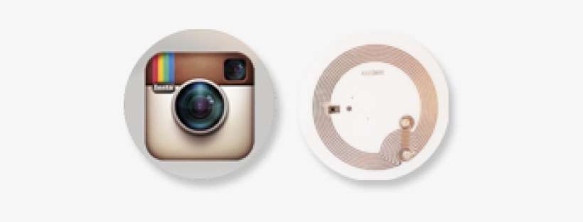 Instagram Nfc Tag - Instagram Icon, transparent png download