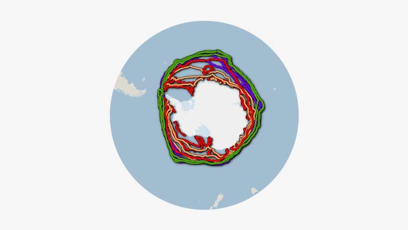 Median Sea Ice Extent 1981-2010 Nsidc, - Circle, transparent png download