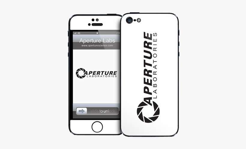 Portal Gelaskin - Iphone 5 - Aperture Logo - Aperture Laboratories, transparent png download