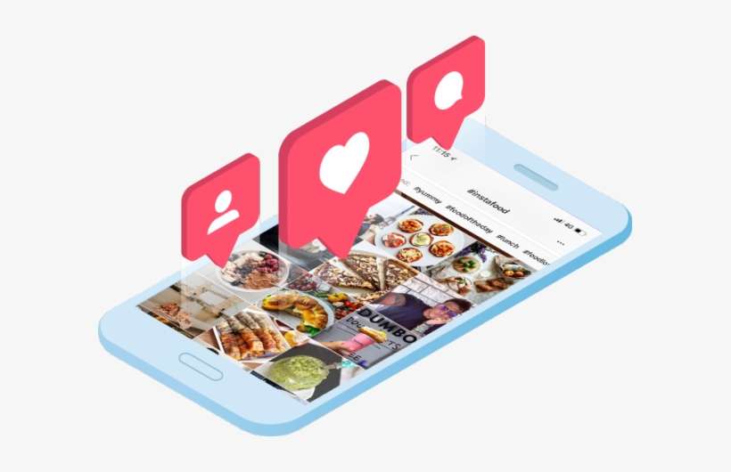 Instagram Allows You To Showcase A Fully Interactive - Mobile Phone, transparent png download