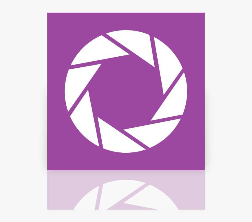 Aperture, Mirror Icon - Aperture Science Logo, transparent png download